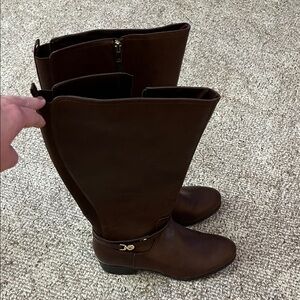 Liz Claiborne Elegant Brown Knee-High Women's Boots
